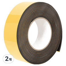 Skora 泡棉管 單面 管道 保溫 隔熱 防水膠帶 黑色 3mm, 2個