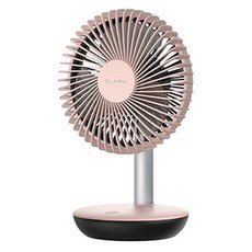 클래파 충전식 무선 스탠드 선풍기, BFB-SF500, Peach