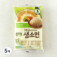 냉장_풀무원 생소면 4인분, 600g, 5개