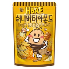 HBAF 蜂蜜奶油杏仁, 120g, 1包