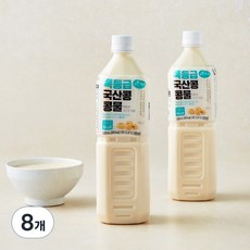 맑은물에 특등급 국산콩 콩물, 1L, 8개