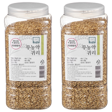 월드그린 싱싱영양통 무농약 국산귀리쌀, 1.7kg, 2개