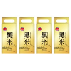 三好米 黑糯糙米, 1.2kg, 4包