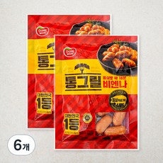 동원 통그릴 비엔나, 180g, 6개