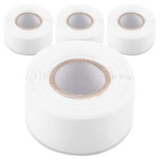 미미스토리 무접착 실리콘테이프 25mm x 3m 화이트, 4개