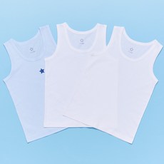 엘르이너웨어 남아용 코튼 학생 런닝 3p 세트