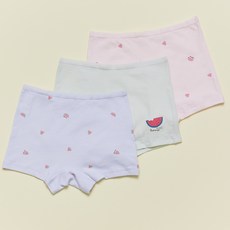 ELLE INNERWEAR 女童西瓜學生四角褲3件組