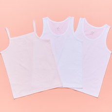 엘르이너웨어 여아용 코튼 학생 런닝 3p 세트