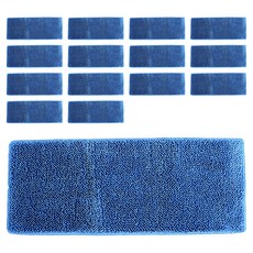 A-Clean 超細纖維拖把用藍色環狀抹布 5入, 3個