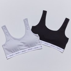 ELLE 少女內衣 青少年運動學生胸罩 2階段 2件組