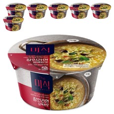 더미식 장인라면 담백한맛 컵 106g, 7개