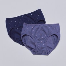 ELLE INNERWEAR 女童用衛生愛心學生內褲2件組