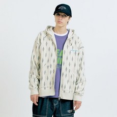 oceanpacific Wonder Place條紋運動拉鍊連帽衫 WOPC6SIJUZ01