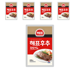 해표 순후추, 200g, 5개