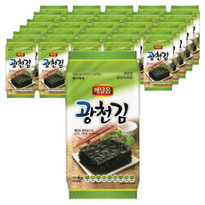 해달음 광천 도시락김, 4g, 160개