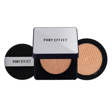 PONY EFFECT 超進化無重力氣墊粉餅 30g (002明亮白) - 輕盈透亮，打造完美妝容, 1個