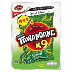 TAWANDANG 正宗泰國烤海苔 經典原味 零脂肪 低熱量 不添加味精, 45g, 1包