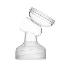 YOUHA 優合 The ONE 電動吸乳器專用配件 喇叭罩主體(後端), 透明色, 1個