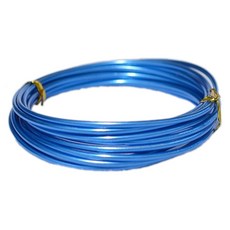 마다꾸미 공예철사와이어 1mmx5m, 18 파란색, 1개