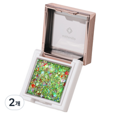 mithmillo 蛋糕凝膠 SEEIES 1 花朵亮片凝膠, 2.8g, 2個, CA076