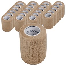 뽀마 자가점착식 탄력밴드 베이지 7.5cm x 4.5m, 1개입, 24개