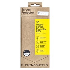 RHINOSHIELD 3D 壯撞貼2.0 高透黑邊抗藍光, 高透黑邊, 1個