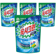 Oxy Clean 粉末漂白劑, 1.4kg, 4包