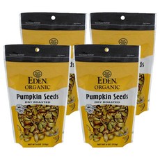 EDEN ORGANIC 烤南瓜籽, 113g, 4包