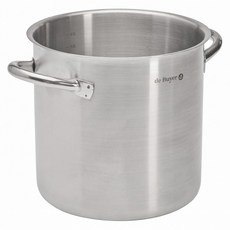 de Buyer 畢耶 PRIM'APPETY系列 雙耳不鏽鋼高湯鍋, 1個, 32cm