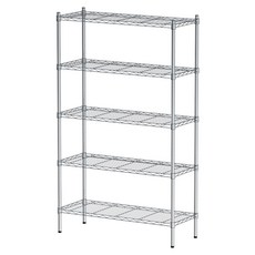 dayneeds 日需百備 輕型 鎖管 鐵力士架/收納層架/鞋架/展示架/層架/鐵架, 電鍍, 5層