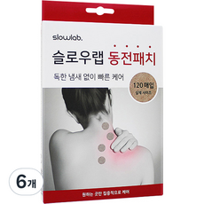 슬로우랩 동전패치, 120개입, 6개