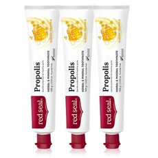 red seal 紅印 蜂膠牙膏, 100g, 3條
