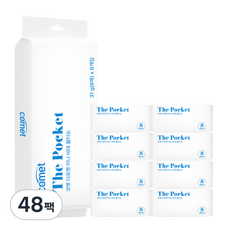 comet The Pocket 迷你濕式衛生紙, 65g, 8張, 48包