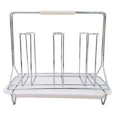 DAY&DAY 日日家居 杯子架 6杯座, #304 不鏽鋼材質, 尺寸W245*D160*H215MM, ST3016, 1個