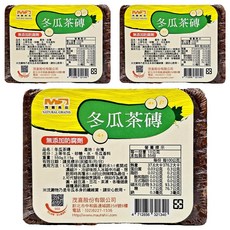 茂喜食品 冬瓜茶磚, 550g, 1個, 3個