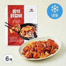 홍익상회 홍익닭갈비 (냉동), 500g, 6개