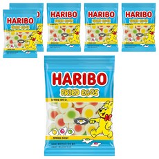 HARIBO 荷包蛋造型軟糖, 6包, 80g