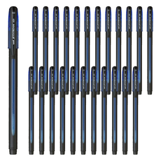 Uni 三菱 JETSTREAM SX-101-10 蓋式原子筆 1.0mm, 藍色, 24入