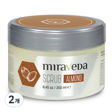이탈왁스 미라베다 스크럽 아몬드, 250ml, 2개