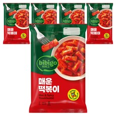 CJ bibigo 辣炒年糕, 5個, 360g