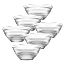 Lav DRN258 沙拉碗, 6個, 透明