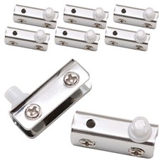 초이스하드웨어 유리 경첩 퍼스나 니켈 2p, 8세트
