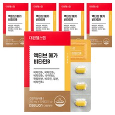 대원헬스랩 액티브 메가 비타민B 22.5g, 30정, 5개