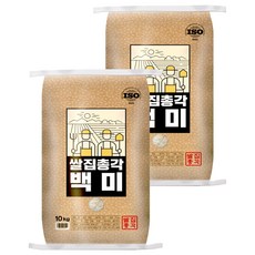 쌀집총각 백미 상등급, 10kg, 2개