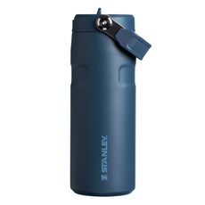 스탠리 아이스플로우 에어로라이트 플립 스트로 2.0 텀블러, 네이비, 473ml, 1개