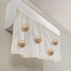 Select For You 壁掛式冷氣防風板 1400 x 400 x 3 mm, 1個, 獅子