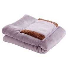 FJ WB2恆溫加熱披肩毯, 粉色