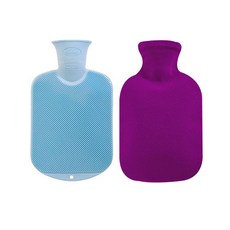 fashy 熱水袋 0.8L + 聚酯纖維外罩, 1個