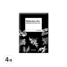 딜리셔스마켓 까르보나라 소스믹스, 500g, 4개
