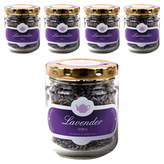 아름드레 유리병 라벤더 단일침출차, 14g, 1개입, 5개